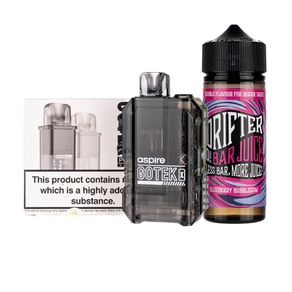 Aspire GoTek X Nicotine Free Bundle - Image 2