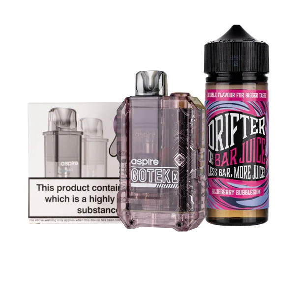 Aspire GoTek X Nicotine Free Bundle - Image 4