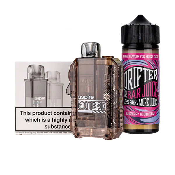 Aspire GoTek X Nicotine Free Bundle - Image 5