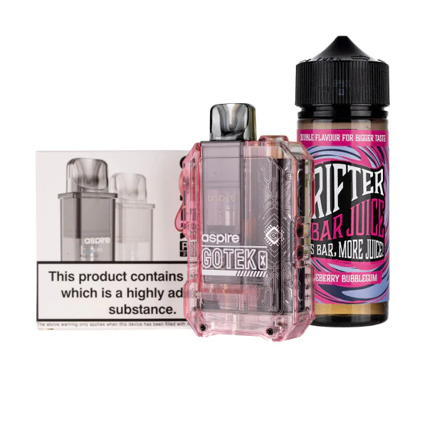 Aspire GoTek X Nicotine Free Bundle - Image 6