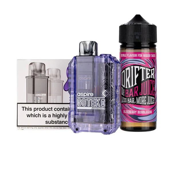 Aspire GoTek X Nicotine Free Bundle - Image 7