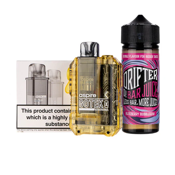 Aspire GoTek X Nicotine Free Bundle - Image 8