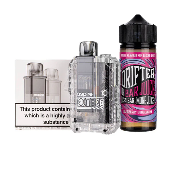 Aspire GoTek X Nicotine Free Bundle - Image 9