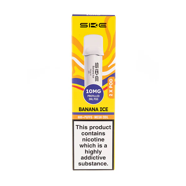 Banana Ice Crystal 600 Pro Prefilled Pods by SKE - Image 2