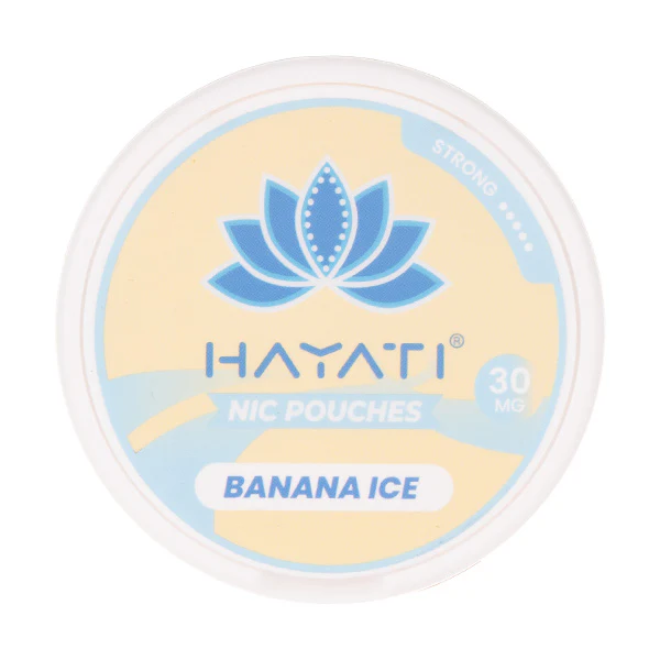 Banana Ice Nicotine Pouches by Hayati - Image 2
