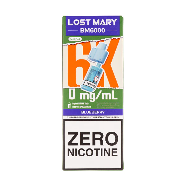 Blueberry BM6000 Prefilled Pod + Refill by Lost Mary - Image 3