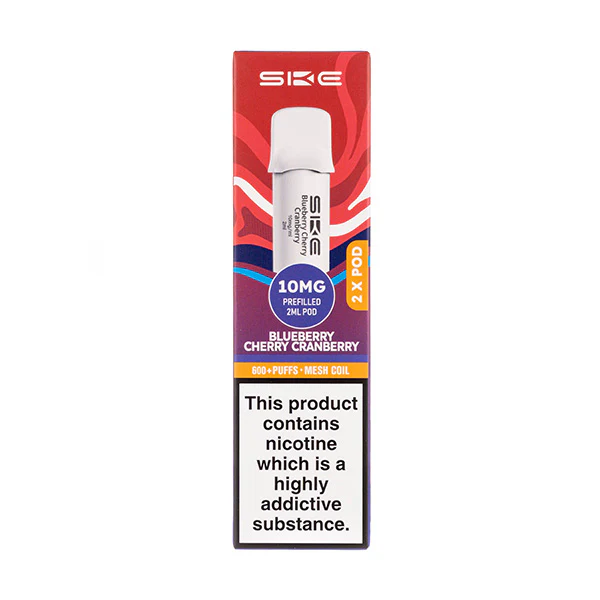 Blueberry Cherry Cranberry Crystal 600 Pro Prefilled Pods by SKE - Image 2