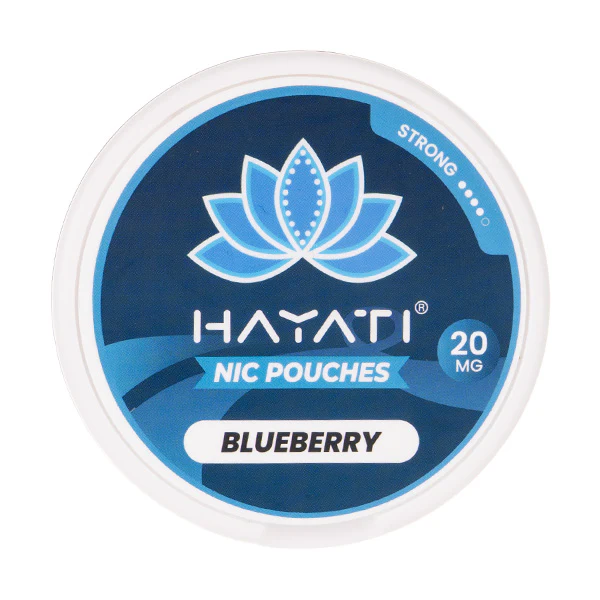 Blueberry Nicotine Pouches by Hayati