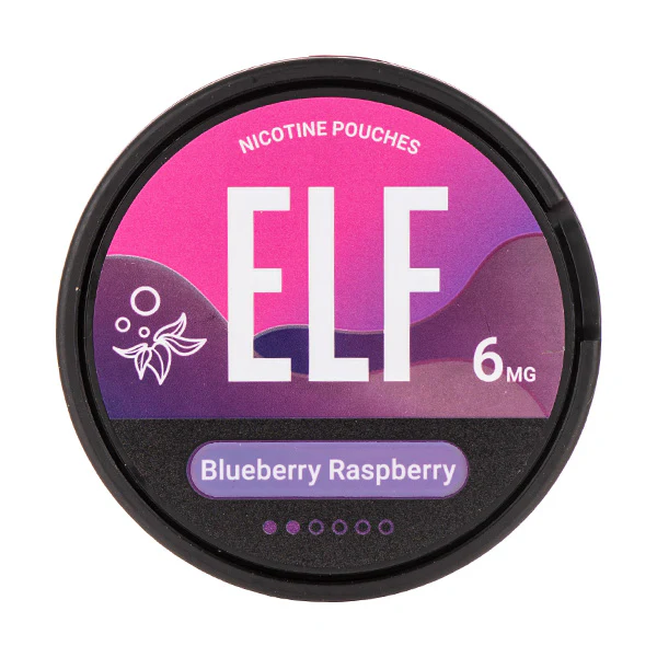 Blueberry Raspberry Nicotine Pouches by Elf Bar