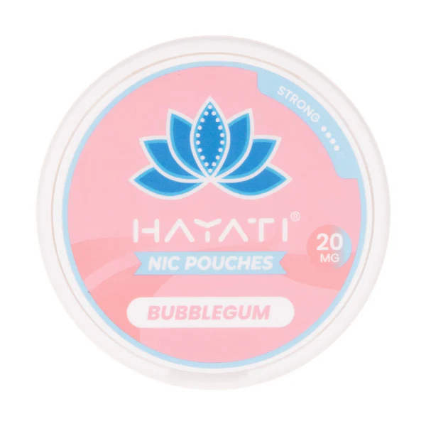Bubblegum Nicotine Pouches by Hayati