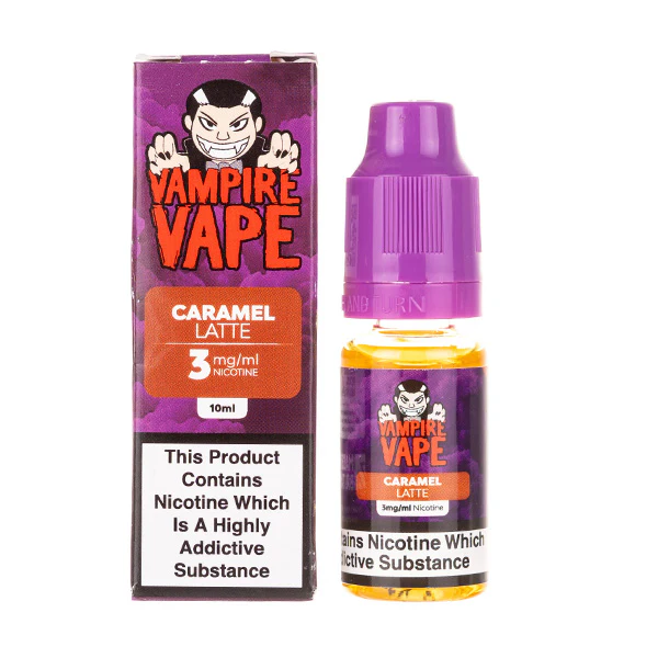 Caramel Latte E-Liquid by Vampire Vape - Image 2