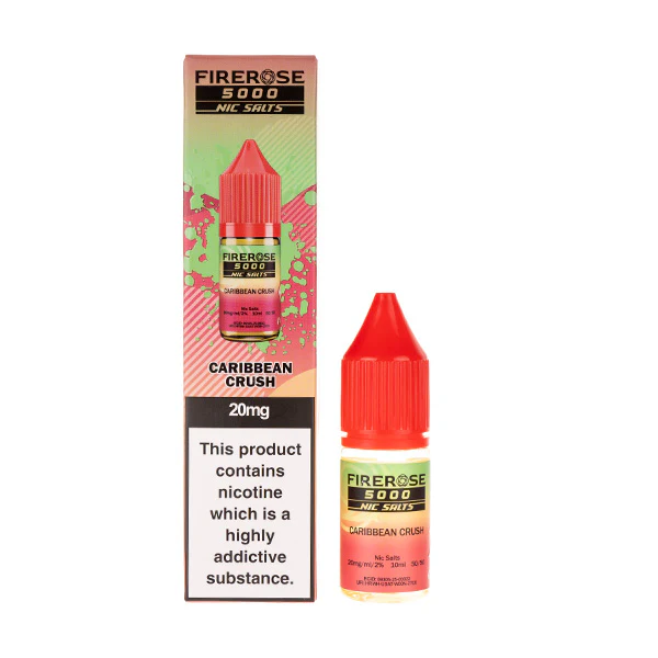 Caribbean Crush Nic Salt E-Liquid by Elux Firerose 5000