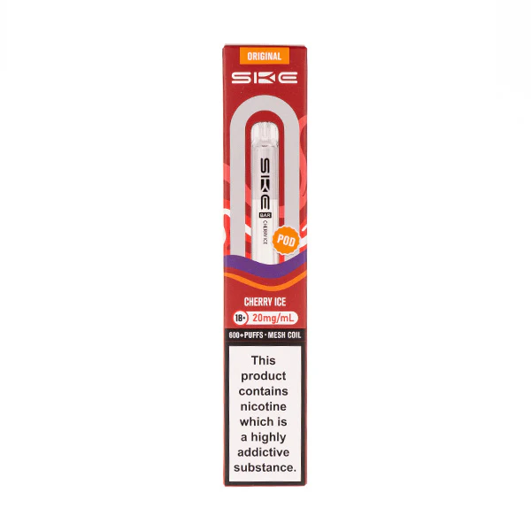 Cherry Ice Crystal Bar 600 Prefilled Pod by SKE