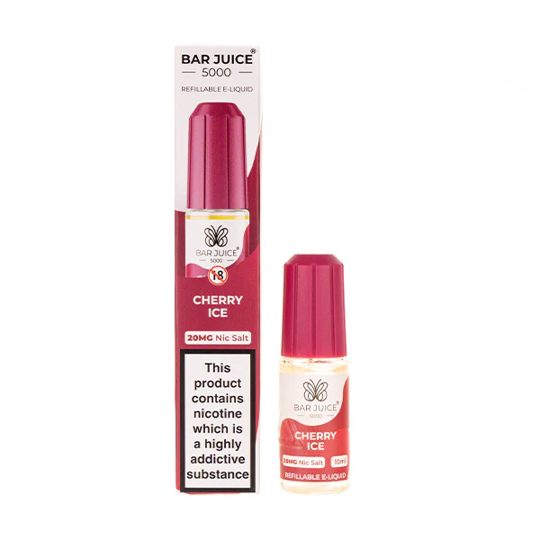 Cherry Ice Nic Salt E-Liquid by Bar Juice 5000