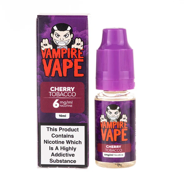 Cherry Tobacco E-Liquid By Vampire Vape - Image 2