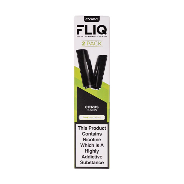 Citrus Fusion FLIQ Prefilled Pods by Avomi