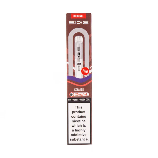 Cola Ice Crystal Bar 600 Prefilled Pod by SKE