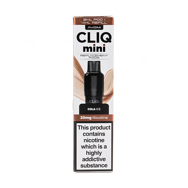 Cola Ice Cliq Mini Prefilled Pod + Refill by Avomi
