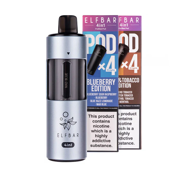 Elf Bar 4 in 1 Pod Kit Bundle