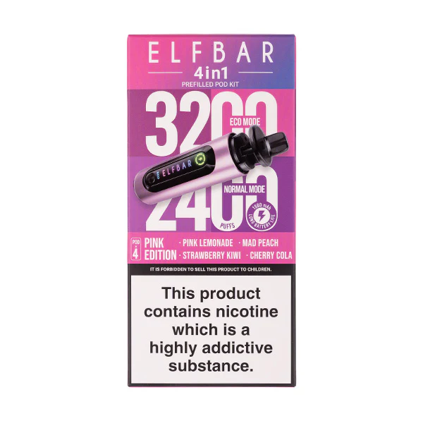 Elf Bar 4 in 1 Prefilled Pod Kit - Image 8