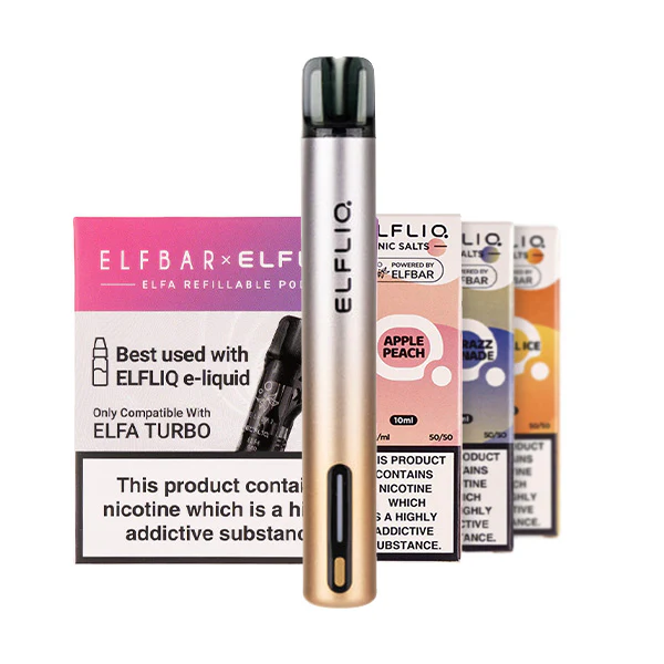 Elf Bar ELFA Turbo Refillable Pod Kit Bundle - Image 2