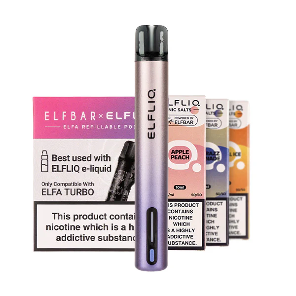 Elf Bar ELFA Turbo Refillable Pod Kit Bundle - Image 3