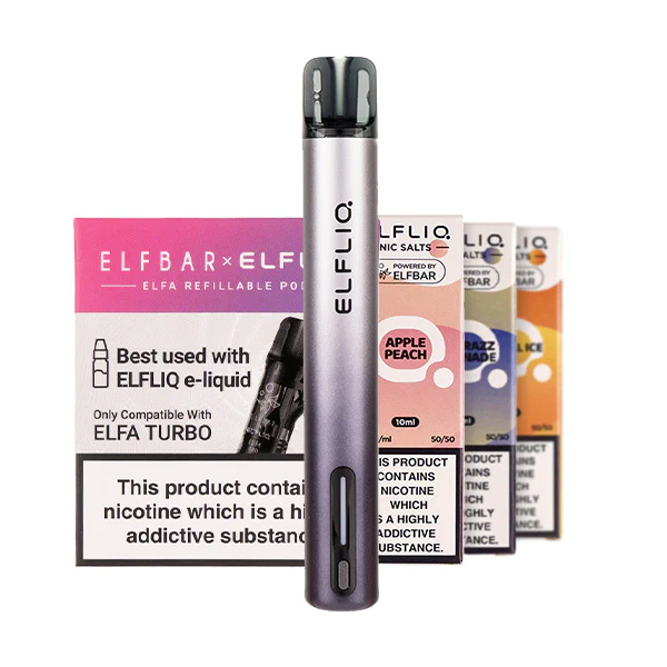 Elf Bar ELFA Turbo Refillable Pod Kit Bundle - Image 5