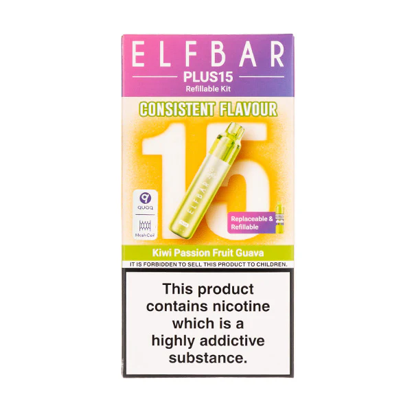 Elf Bar Plus15 Prefilled Pod Kit - Image 10