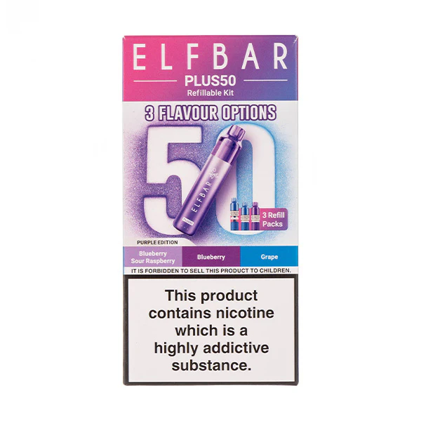 Elf Bar Plus 50 Prefilled Pod Kit - Image 10