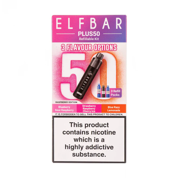 Elf Bar Plus 50 Prefilled Pod Kit - Image 11