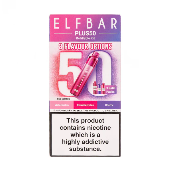 Elf Bar Plus 50 Prefilled Pod Kit - Image 12