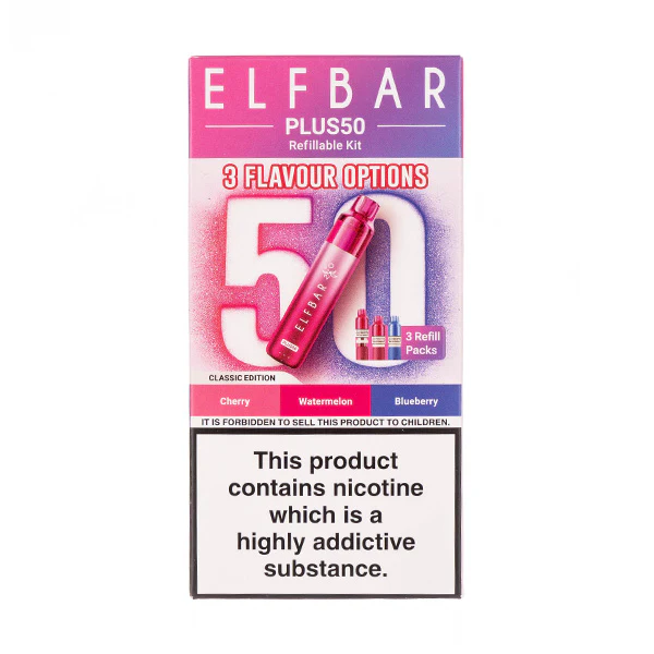 Elf Bar Plus 50 Prefilled Pod Kit - Image 5