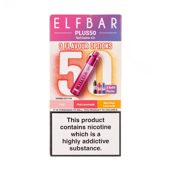 Elf Bar Plus 50 Prefilled Pod Kit - Image 6