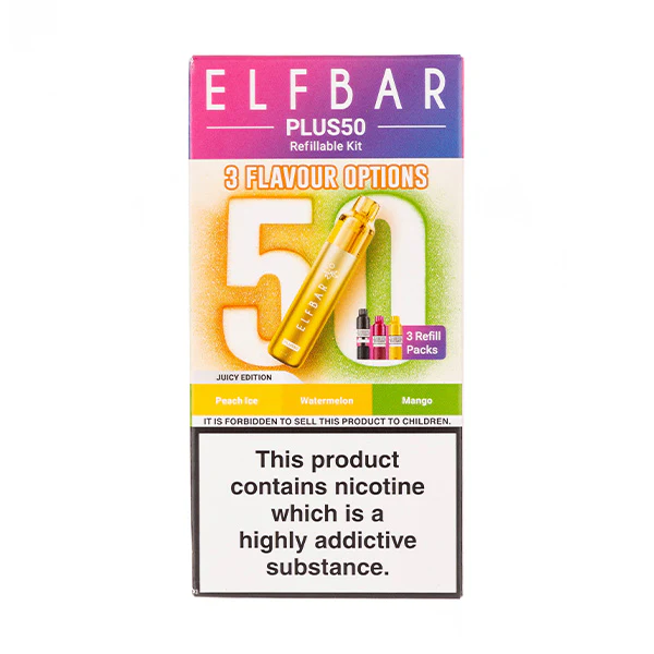 Elf Bar Plus 50 Prefilled Pod Kit - Image 7