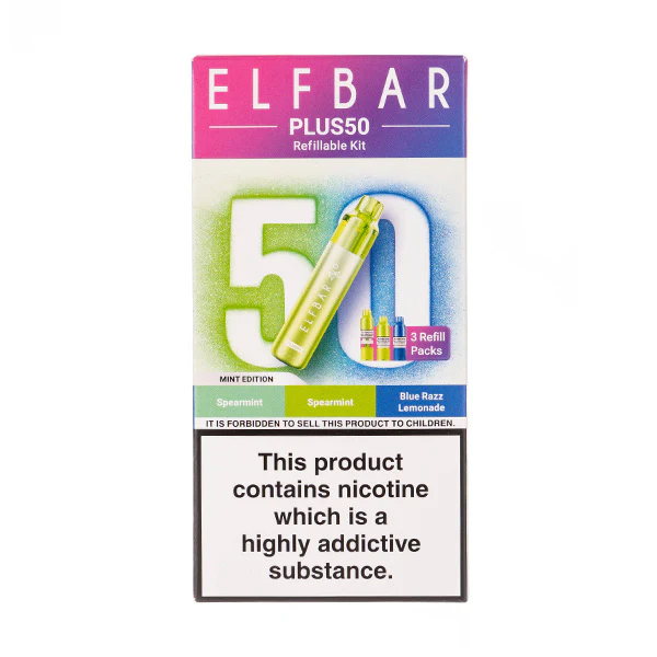 Elf Bar Plus 50 Prefilled Pod Kit - Image 9