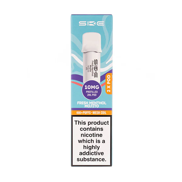 Fresh Menthol Mojito Crystal 600 Pro Prefilled Pods by SKE - Image 2