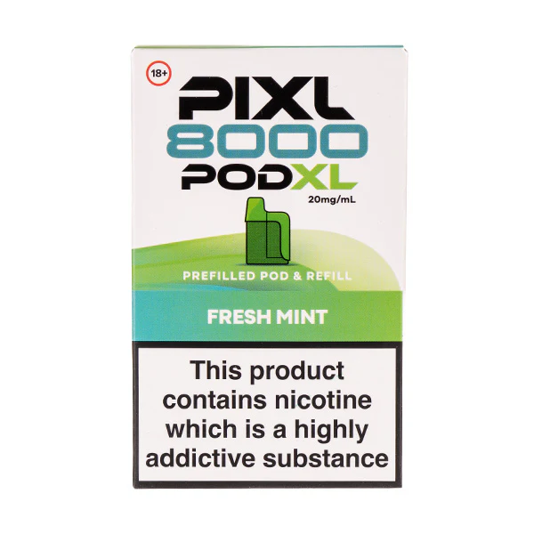 Fresh Mint Pixl 8000 Prefilled Pod + Refill by Pixl