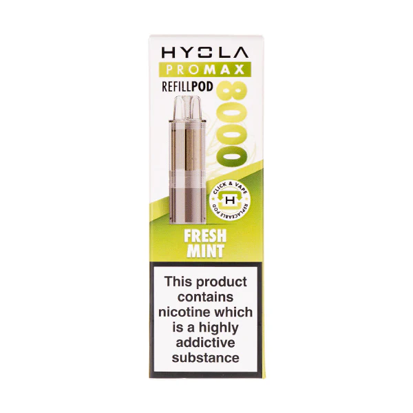 Fresh Mint Pro Max 8000 Prefilled Pod + Refill by Hyola