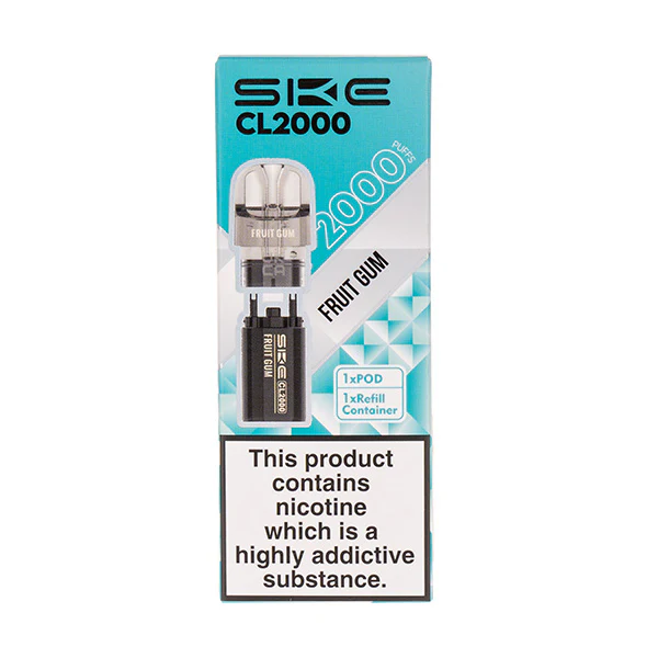 Fruit Gum CL2000 Prefilled Pod + Refill by SKE