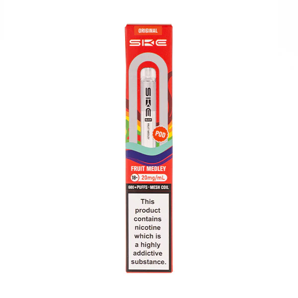 Fruit Medley Crystal Bar 600 Prefilled Pod by SKE