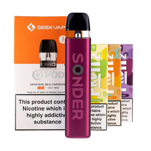 Geek Vape Sonder Q2 Pod Kit Bundle - Image 2