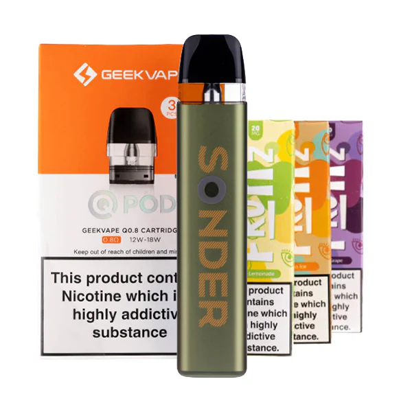 Geek Vape Sonder Q2 Pod Kit Bundle - Image 7