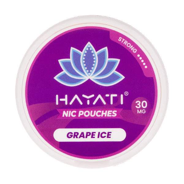 Grape Ice Nicotine Pouches by Hayati - Image 2