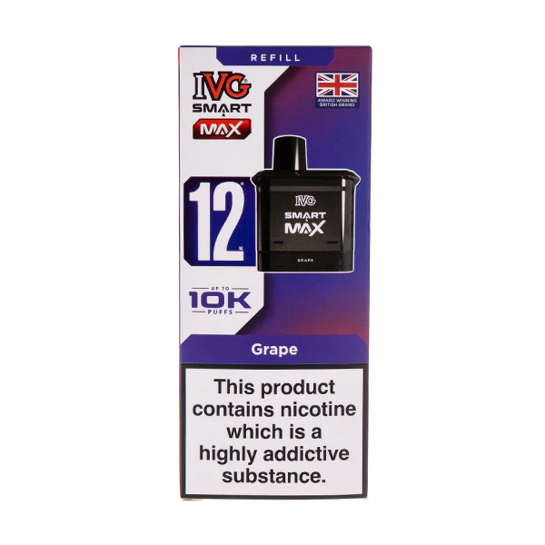 Grape Smart Max Prefilled Pod + Refill by IVG