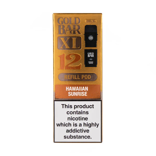 Hawaiian Sunrise XL Prefilled Pod + Refill by Gold Bar