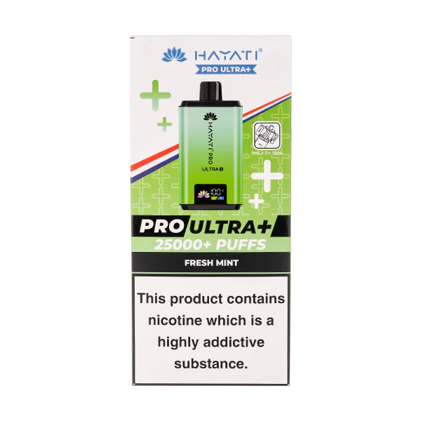 Hayati Pro Ultra Plus 25k Prefilled Pod Kit - Image 8