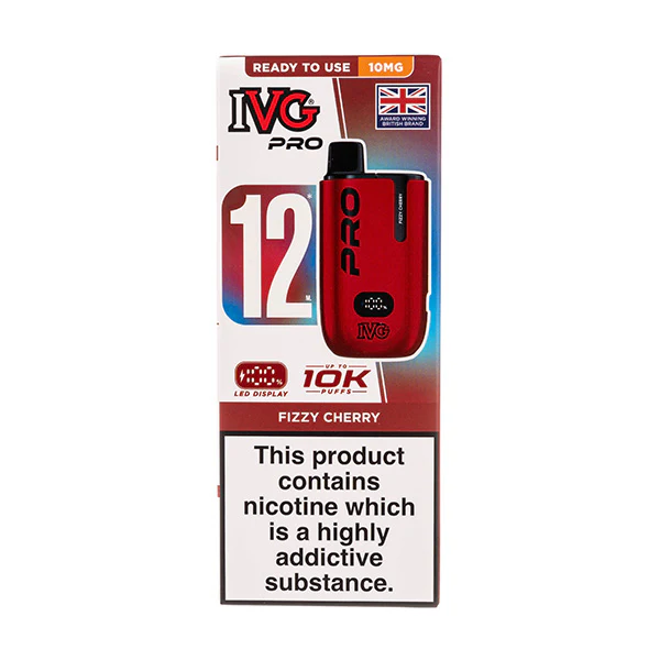 IVG Pro 12 10K Prefilled Pod Vape Kit (10mg) - Image 4