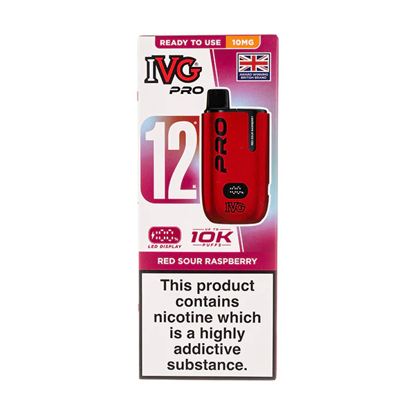 IVG Pro 12 10K Prefilled Pod Vape Kit (10mg) - Image 6