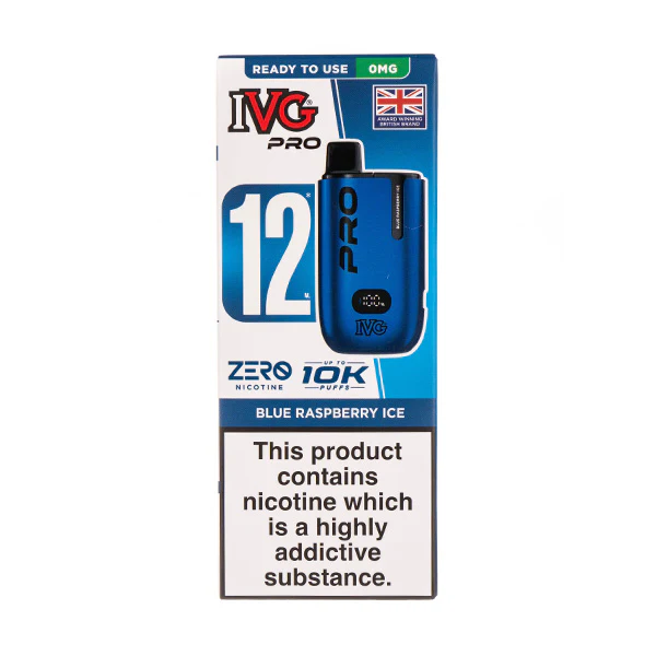IVG Pro 12 Prefilled Pod Vape Kit (Nicotine Free) - Image 3