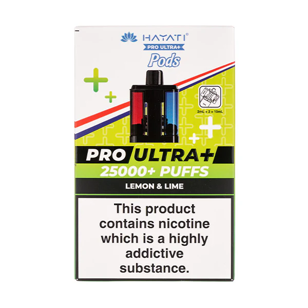 Lemon & Lime Pro Ultra Plus 25k Prefilled Pod + Refill by Hayati